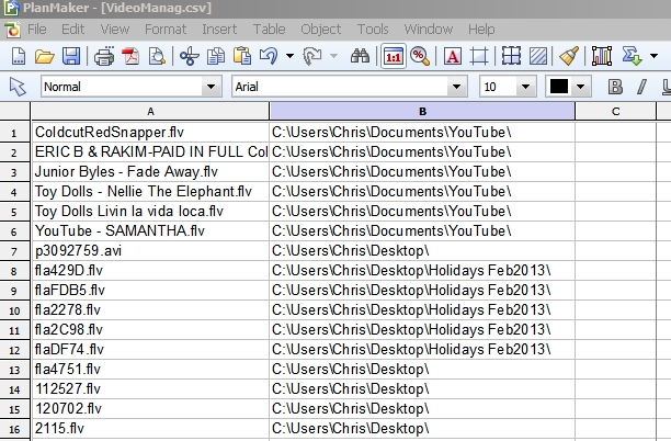 Create txt file of folder contents-videomanag-2.jpg