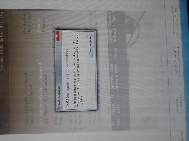 COM Surrogate not working?-20140303_160205.jpg