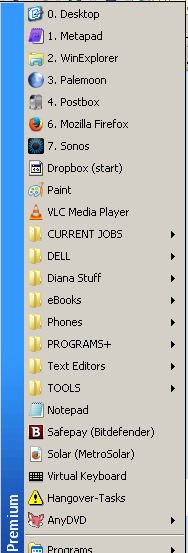 Windows Explorer: how can I hide. . . that which is already hidden??-my-start-menu.png
