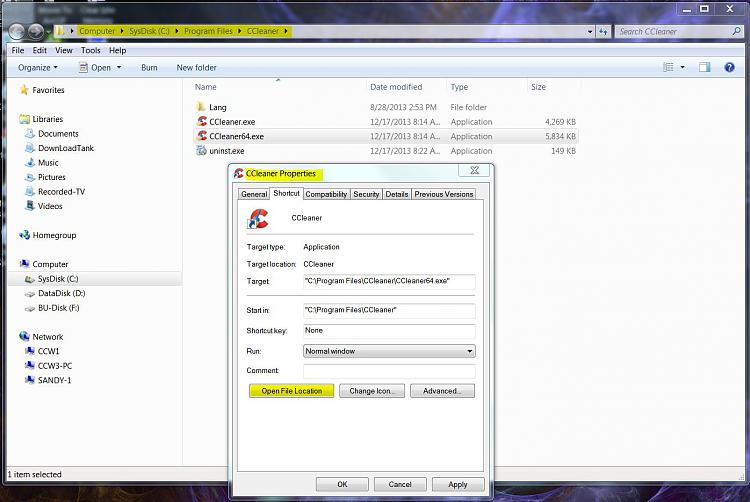 Shortcuts to EXE files &quot;Open File location&quot; fails-ccleaner-properties.jpg