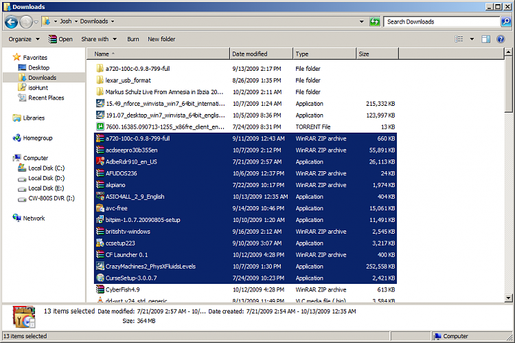Windows Explorer Status Bar: does not show file size-w7_classic-03.png