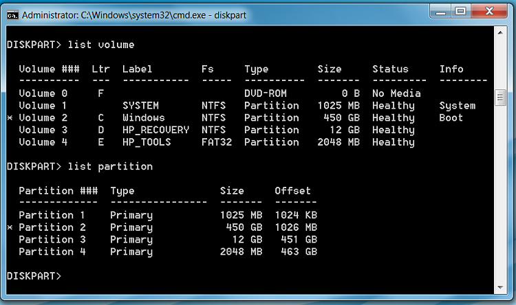 Backup, shrink, rearrange primary partitions to create extended?-diskpart1.png