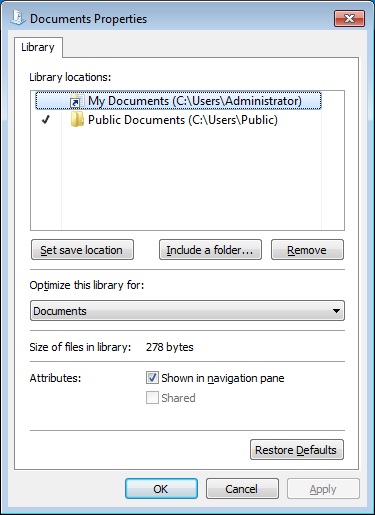 Script to change the location of Documents folder in Windows 7-documents_old.jpg