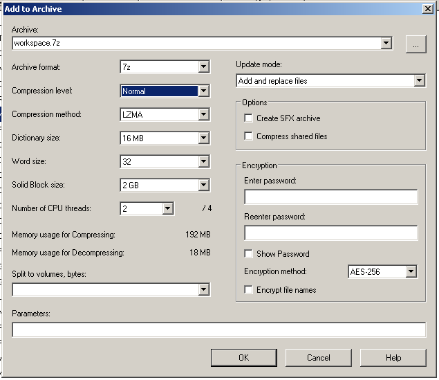 Ultra-compressed .7z files are completely inaccessible on an NAS drive-compression-settings2.png