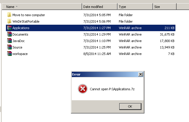 Ultra-compressed .7z files are completely inaccessible on an NAS drive-pdrive2.png