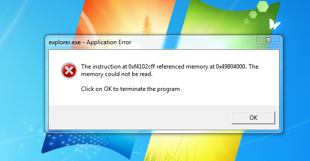 New install on SSD is giving me Explorer error messages-capture.png