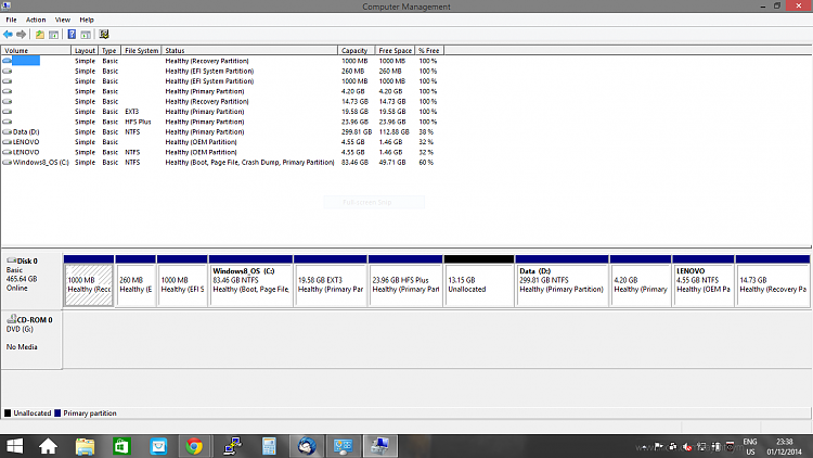 disk manager is show two entries per partition-disk-problem.png
