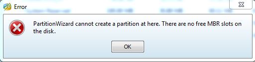 I need to convert a primary Windows partition into logical-capture.jpg