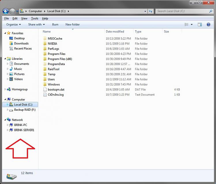 Vista type Windows Explorer-navigation_pane.jpg