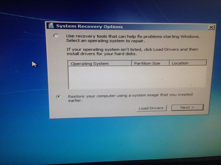 Windows 7 enters directly recovery options with no explanation-image.jpg