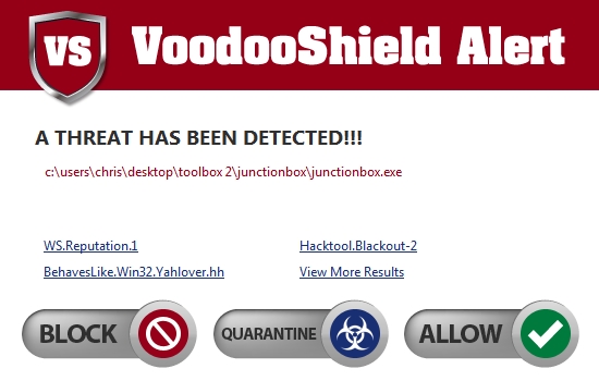 Lost Access Permissions to C:\Users\All Users\Application Data Folder-voodooshield-alert.jpg