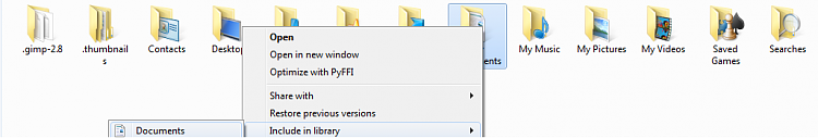 Restoring default location of &quot;My Documents&quot; after moving folder?-userfolder.png