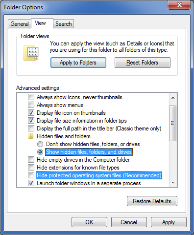 How2 hide a folder without using the Windows &quot;hidden&quot; attribute and...-folder-options-show-hidden-system-files.png