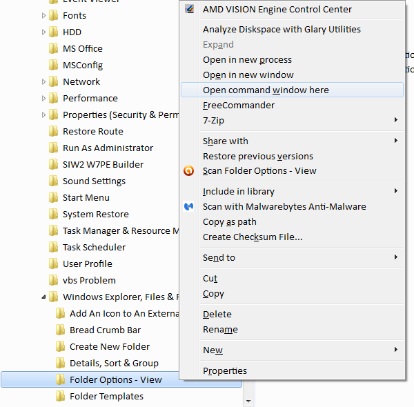 How2 hide a folder without using the Windows &quot;hidden&quot; attribute and...-context-menu-open-command-prompt-here.png