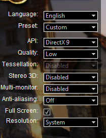 Continual Restarts / Freezing.  No obvious cause.-heaven-settings.png