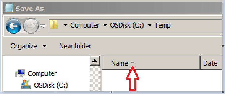 How to correct sorting issue in Windows Explorer-sort.png