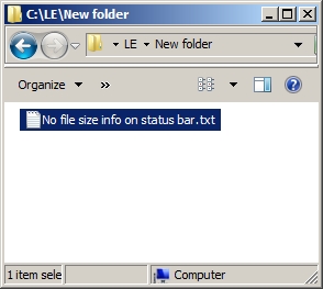 Windows Explorer Status Bar: does not show file size-no-size-info.jpg
