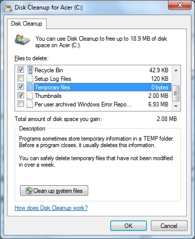 Deleted Temporary Files in Disc Cleanup - Was This Wrong?-disc-cleanup.jpg