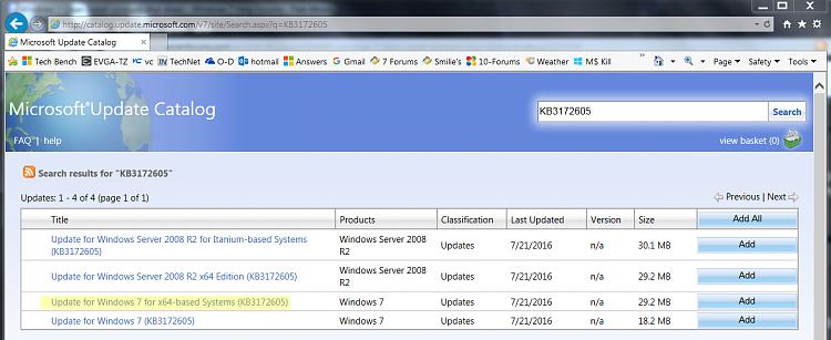 Windows 7 Clean Install constant shut down-catalog-kb3172605.jpg