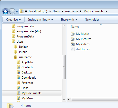 Documents and My Documents got swapped; win7 pro x64, hppro dtpc-2-md.png