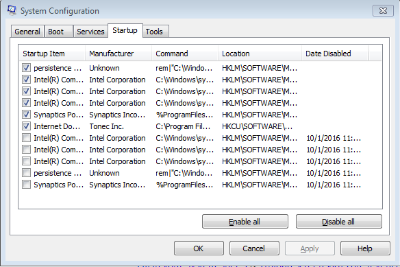 Laptop Gettings stuck after few minutes of start up-msconfig-1.png