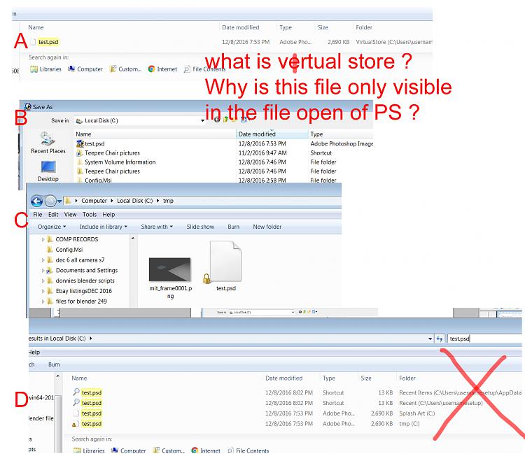 I saved a file on C:\ and it put it where ? !  virtual store ?-abcd.jpg