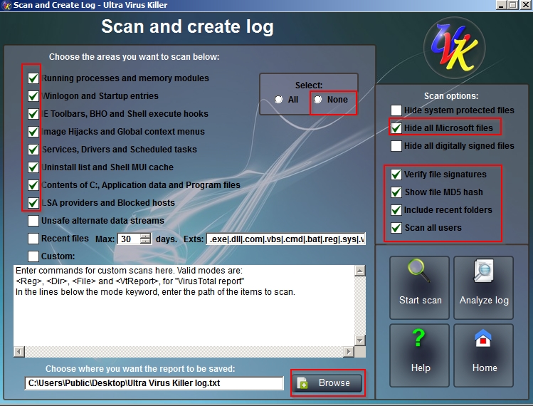 Constant Explorer/thumbnail crash. MSVCR80.dll culprit? How to fix?-scan-create-log-ultra-virus-killer.jpg