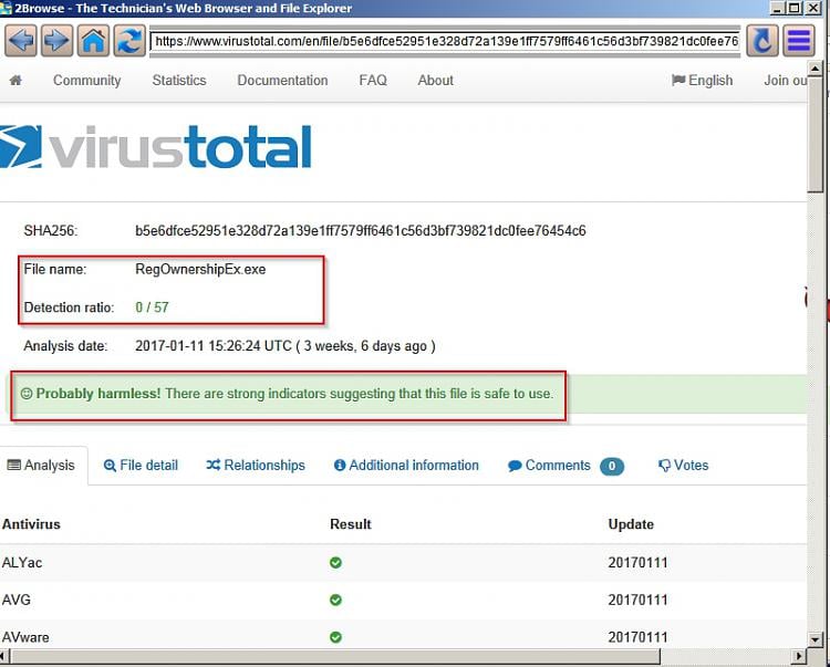 Registry Permissions Fix Vista