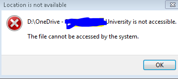 One Drive Folder in accessible after re-install-capture.png