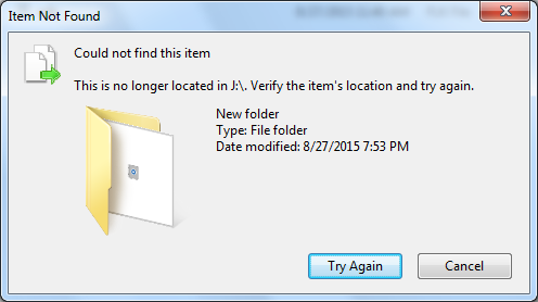 &quot;Item Not Found&quot; error when creating files/folders-itemnotfound.png