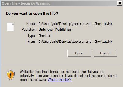 &quot;Open File - Security Warning&quot; each time I open WinExplorer on toolbar-temp3.jpg