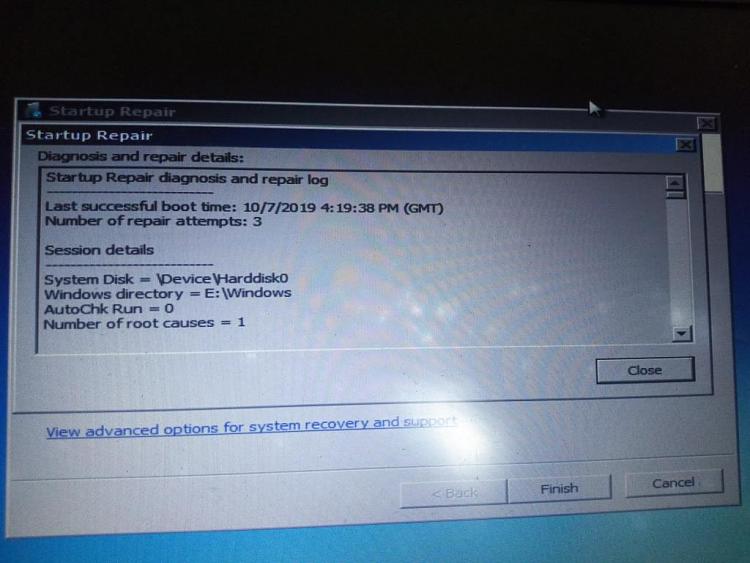 Windows 7 crashes during Boot up. Can't Safe Mode, Restore or Repair-img_20191017_114425.jpg