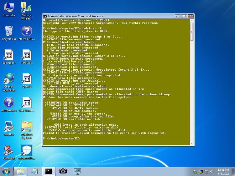 Unable to boot - error code 0xc0000225-chkdsk-e.jpg