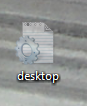 I have a greyed out &quot;whatever&quot; on my desktop now. Why?-capture.png