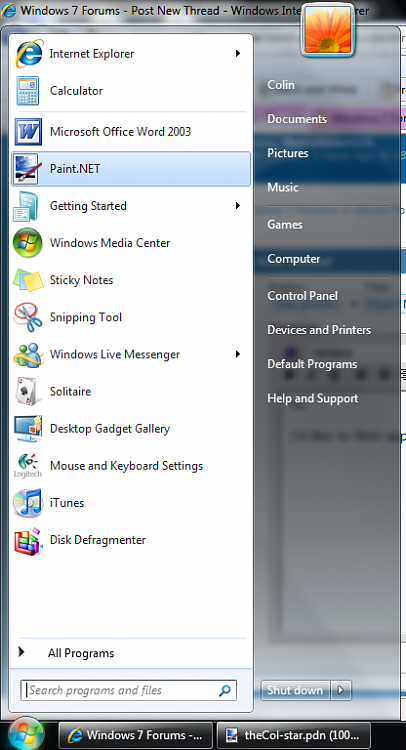 Start Menu Paint.NET Options Disappeared-pdn.png