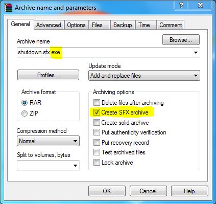 how to change file format from .rar to .exe?-exe.jpg