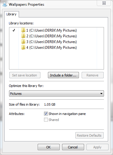 Multiple folders for Windows Desktop Background?-wallpaper-library-properties.png