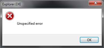 Can't launch explorer.exe by Win+E combination-error.jpg