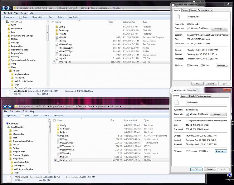 Windows.edb file. Why two of them on C drive?-2010-04-11_033448.jpg