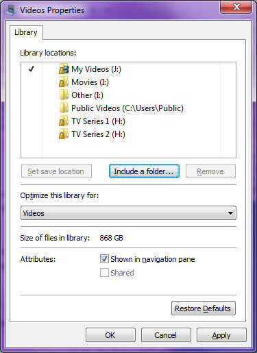 Is it OK not to use Documents folder?-myvideos.jpg