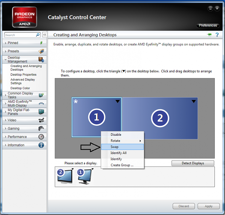 Dual Monitor Set-Up with Sapphire ATI Radeon HD 4350-amd2.png