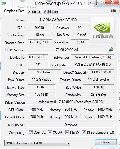 Gt 640 hotsell gpu z
