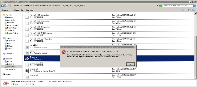 Error when installing ATI Catalyst!!! event id: 35 App: sidebyside-error_scrsht_1.jpg