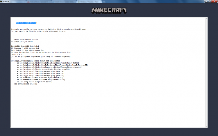 Tried to run minecraft on my desktop and says Bad video card drivers-untitled.png