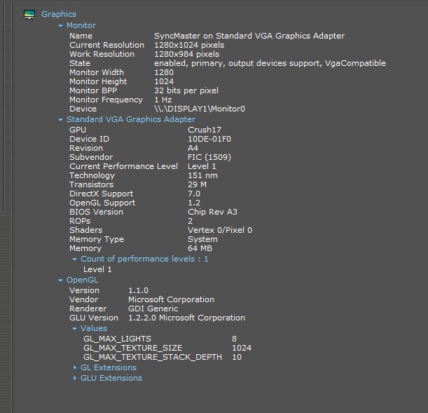 HELP!!! standard vga graphics adapter Tried everything-speccy.jpg