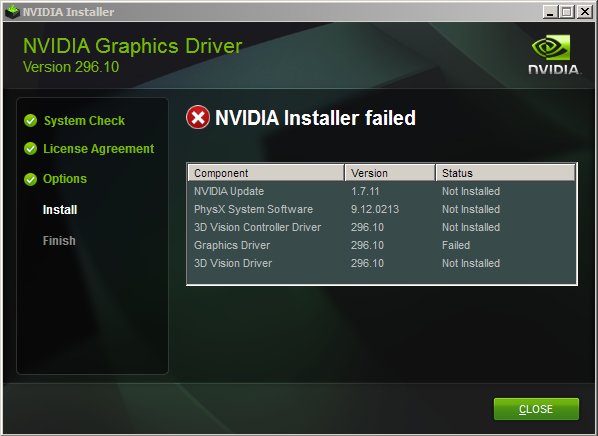 GeForce GTS 240 update install failure-update-error2.png