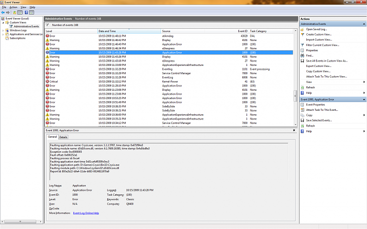 ATI 4890 HD on Windows 7 Professional 64 bit problem-errorcrysis.png