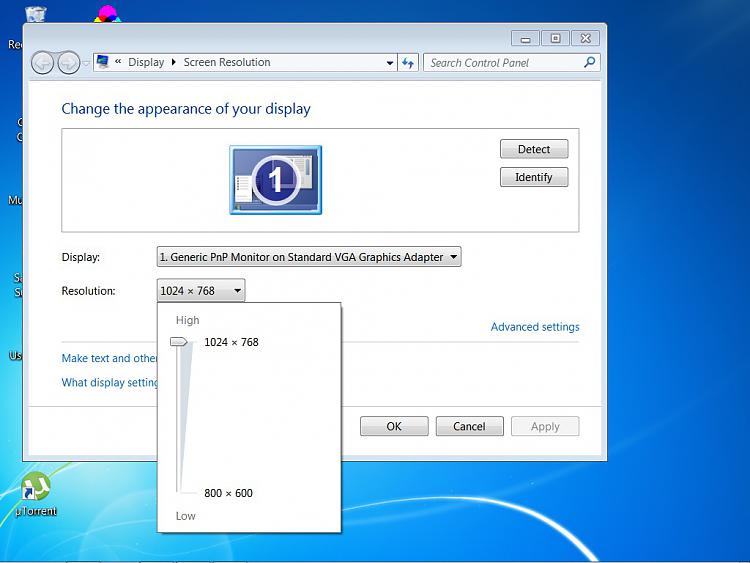 Can T Change My Screen Resolution Higher Than 1024x768 Windows 7 Help Forums