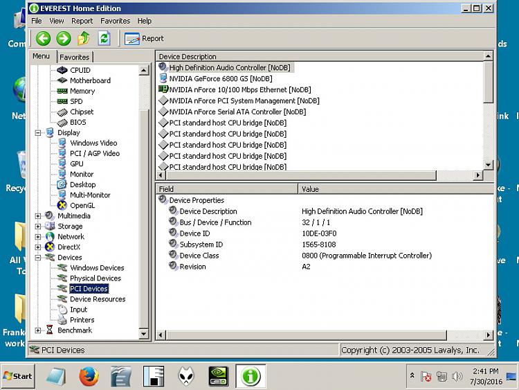 What settings in Device Manager will allow Win7 to 'discover' a card-nvidia-videocardxfx-geforce-6800untitled.jpg