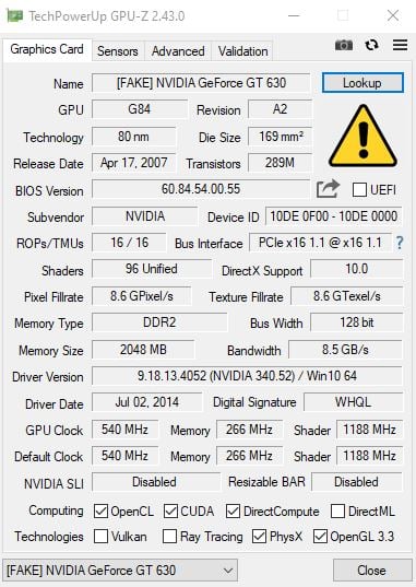 Driver nvidia gt 630 windows 10 clearance